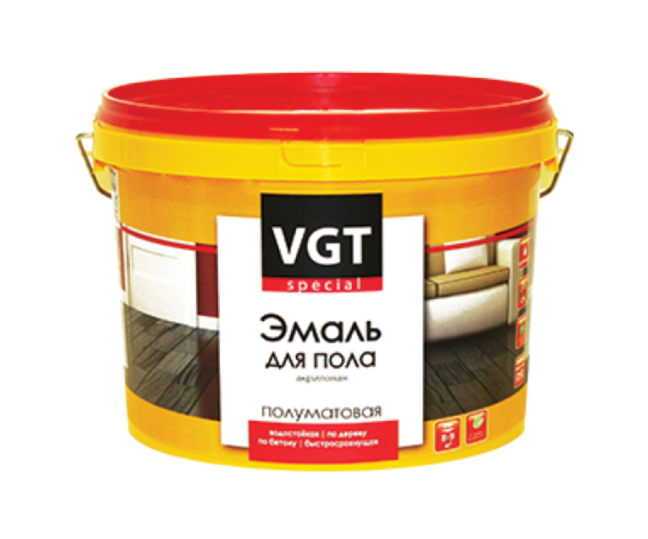 Эмаль Для Пола Vgt Белая Матовая Купить