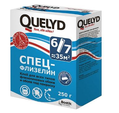 Клей обойный QUELYD Спец-флизелин 0,2 кг 