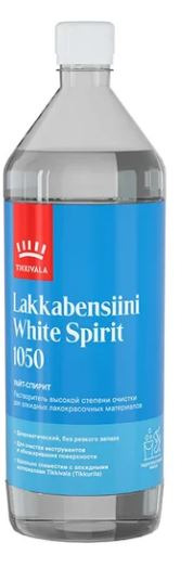 РастворительTikkurila Lakkabensiini White Spirit 1050 1 л / 12
