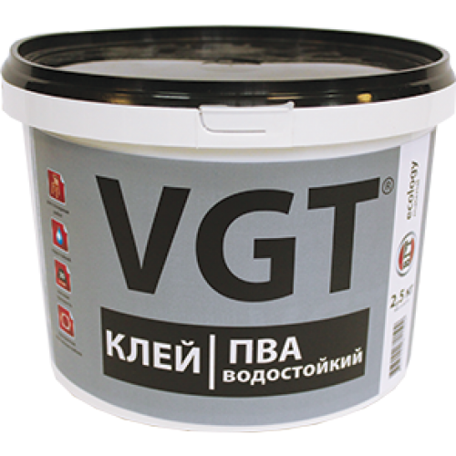 Клей ПВА водостойкий ВГТ 1кг