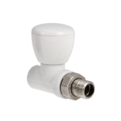 Клапан полипропиленовый для радиатора Valtec VTp.717.V.02004 20 мм - 1/2" прямой