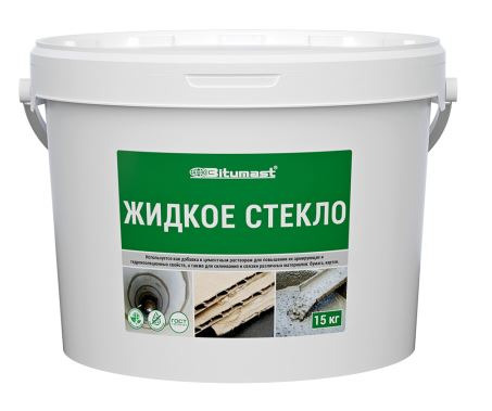 Жидкое стекло Bitumast 15 кг
