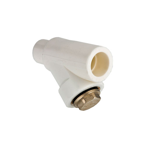 Фильтр полипропиленовый косой Valtec VTp.787.0.025 25 мм внутренняя/наружная резьба