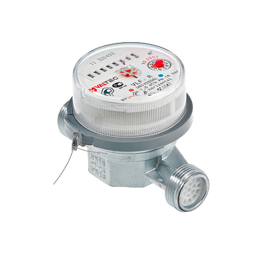 Счетчик для воды универсальный Valtec VLF-15U-L.110 1/2" без сгонов