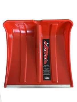 Лопата снеговая Снежник (УМКА) без черенка 380 х 370 мм алюм.планка, пластиковая / 100190-1 / 10