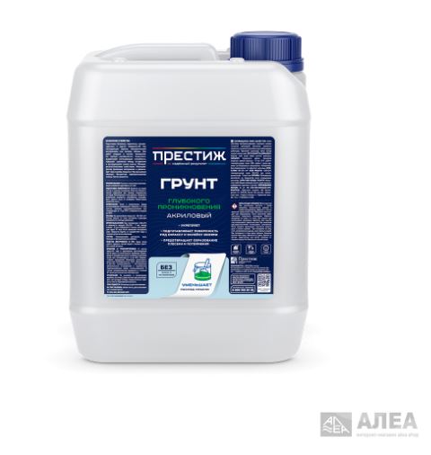 Грунт акриловый Престиж глубокого проникновения 10 л/1