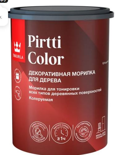 Морилка Tikkurila PIRTTI COLOR EP 2,7 л / 6