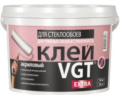 Клей для стеклообоев ВГТ EXTRA акриловый 10кг       