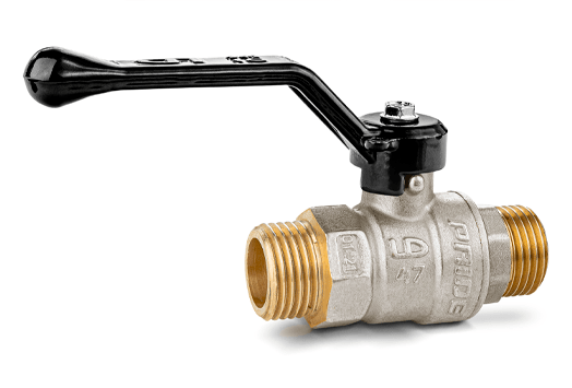 Кран шаровой LD Pride LD 47.303.32 1 1/4" внутренняя/наружная резьба ручка