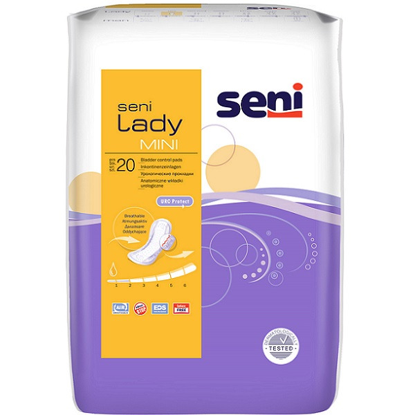 Урологические прокладки Seni Lady mini, 20 шт SE-095-MI20-RU5