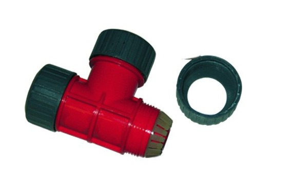 Тройник цанговый 3/4" х 1/2" х 3/4"