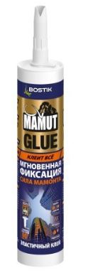 Клей монтажный BOSTIK гибридный MAMUT GLUE белый 432 гр
