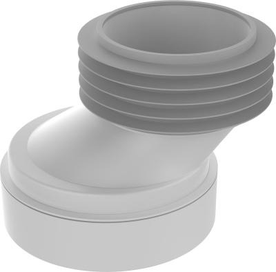 Манжета для унитаза Aquant M0220-36-MR эксцентрическая жёсткая (смещение 40мм)