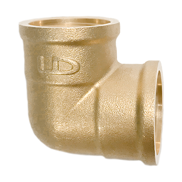 Угольник соединительный LD Pride LD.65.512.25 1" внутренняя/внутренняя резьба латунный