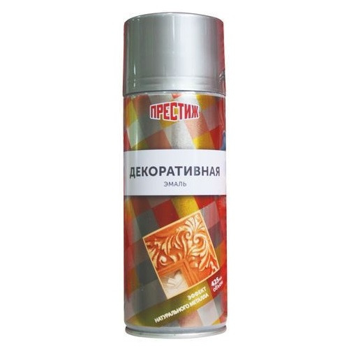 Эмаль аэроз. металлик ХРОМ 0.425 мл Престиж