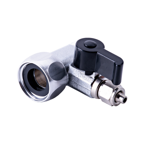 Вентиль шаровый- адаптер 1/2"-1/4" Барьер А061Р00Р