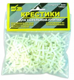 Крестики для плитки 2,5 мм (200 шт) 888