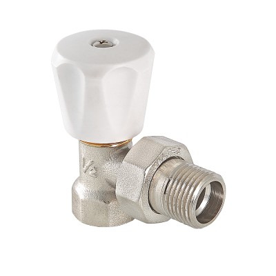 Клапан для радиатора ручной Valtec VT.007.LN.04 1/2" угловой