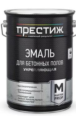 Эмаль для бетонных полов белая 20 кг Престиж 