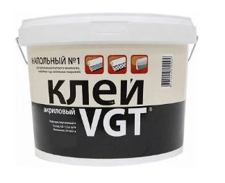 Клей напольный № 1 ВГТ Эконом акриловый 15 кг / 1