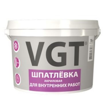 Шпаклевка для внутренних работ 28 кг ВГТ
