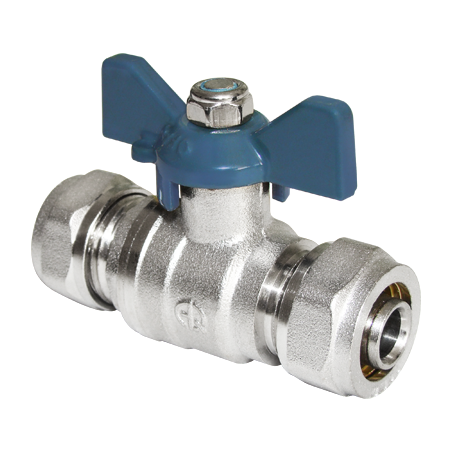 Кран шаровой Aqualink 00872 16 обжим/обжим